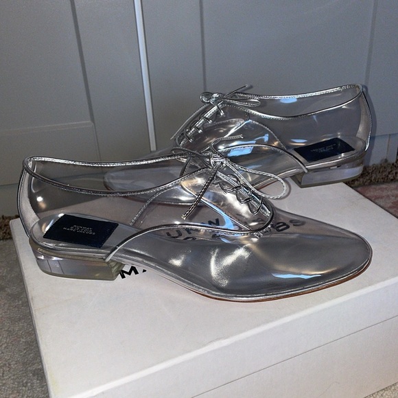 Marc Jacobs Runway Clear Cinderella Vinyl Shoes - Picture 2 of 11